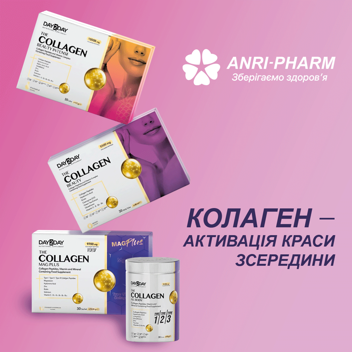 Колаген для краси, молодості та активності