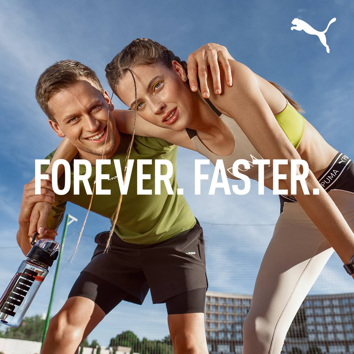 PUMA FIT: FOREVER.FASTER FROM OLYMPIC CHAMPIONS